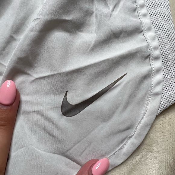 White Nike Running Shorts - Picture 3 of 4